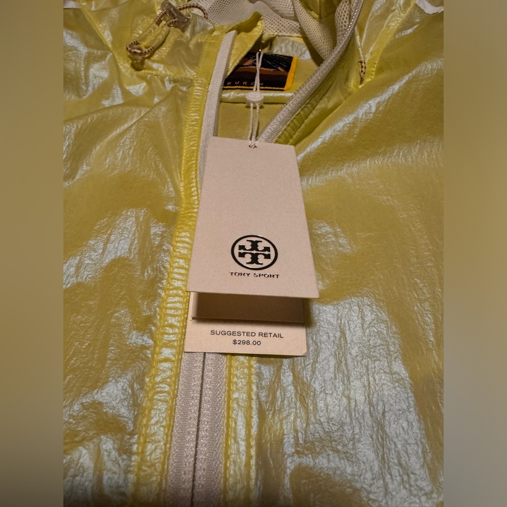 TORY BURCH: Iridescent Poly Anorak